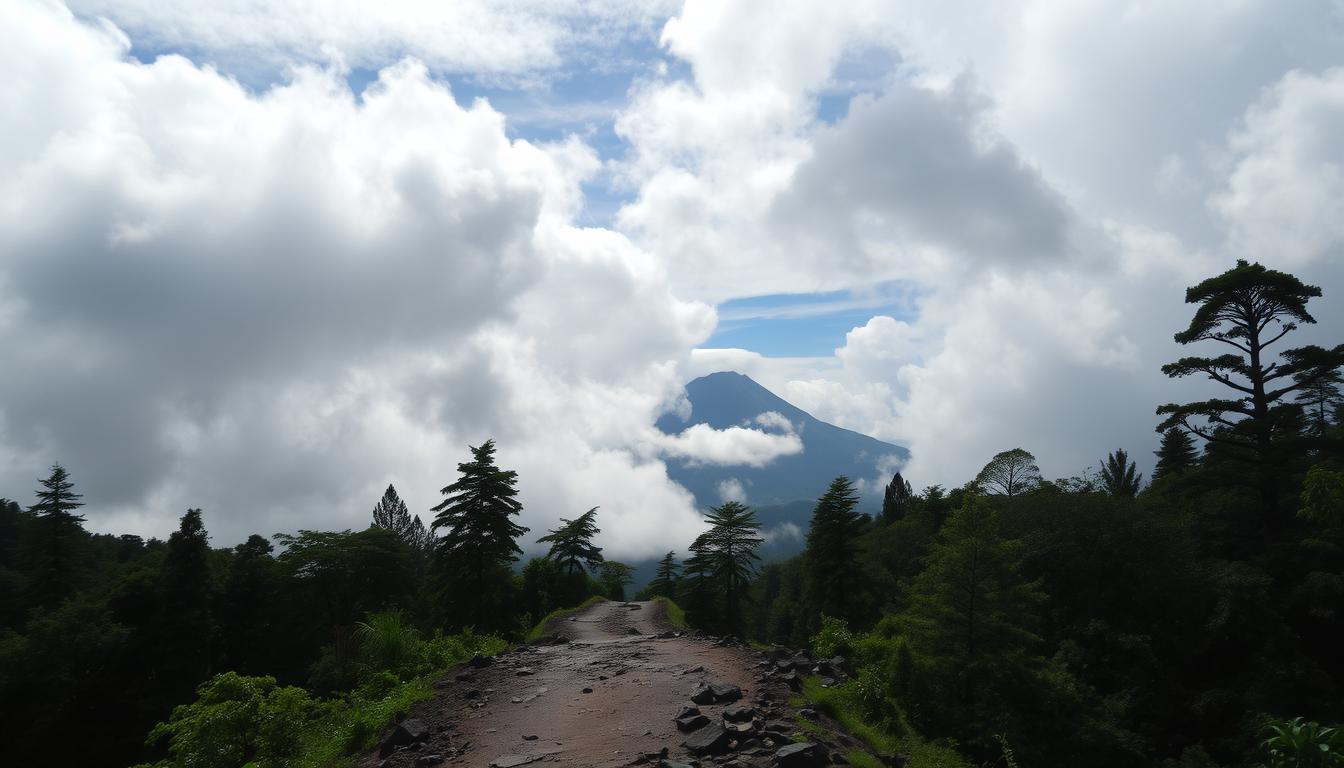 cuaca gunung kerinci