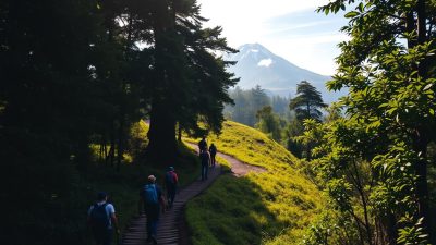 jalur pendakian gunung kerinci