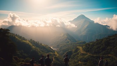 kegiatan wisata alam Gunung Kerinci
