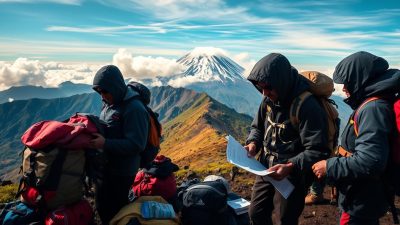 persiapan pendakian gunung kerinci