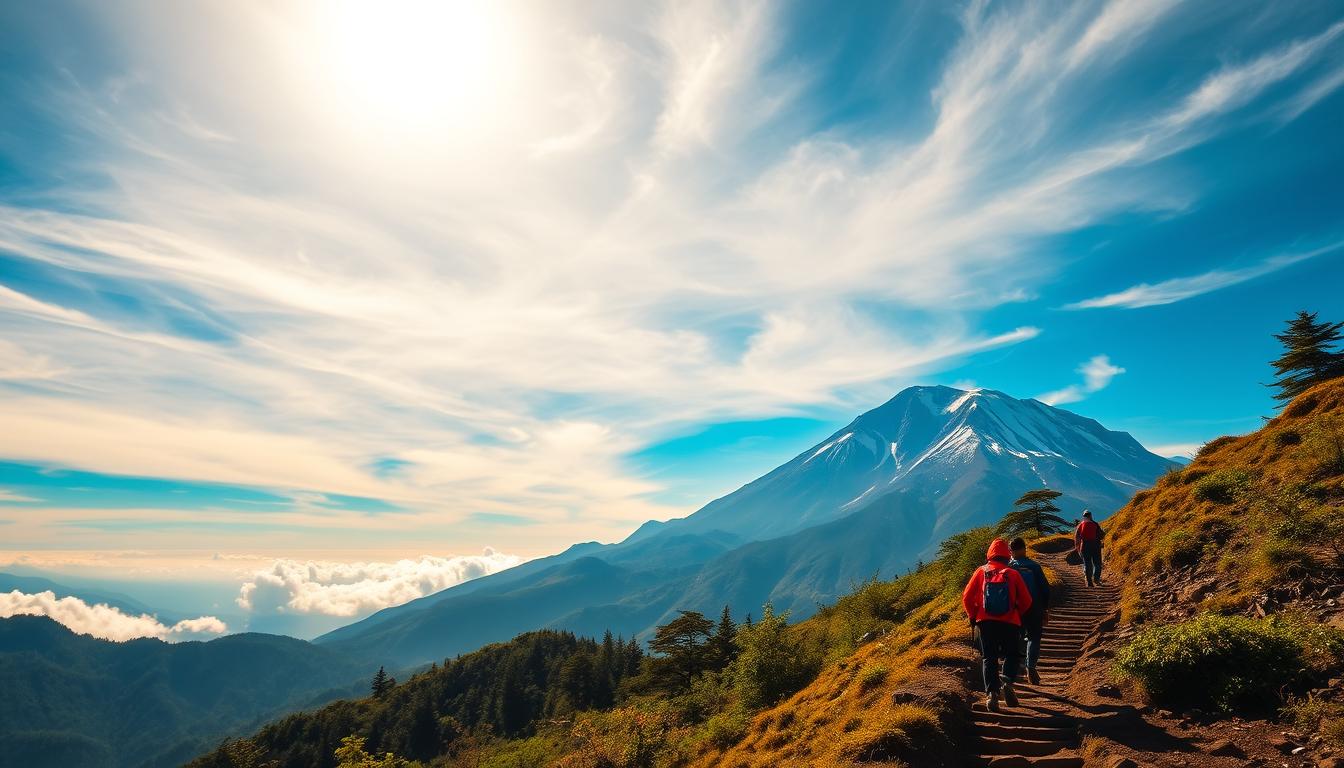 rute pendakian gunung kerinci
