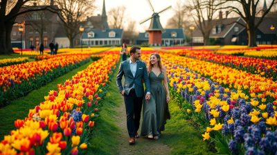 Foto Pre Wedding di Keukenhof
