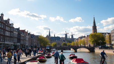 Kegiatan Outdoor di Amsterdam