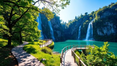 Rute Danau Plitvice