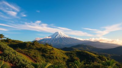 Sasaran Wisatawan di Gunung Fiji