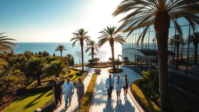 layanan kesehatan di Riviera Prancis