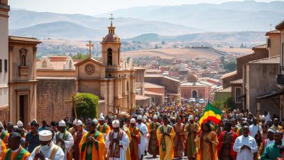 Festival Timkat di Etiopia