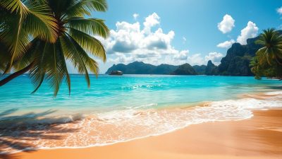 Pantai Terindah di Grenada Pantai Terindah di Grenada