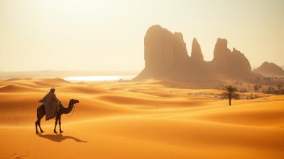 Pemandangan Alam Arab Sahrawi