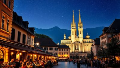 wisata malam Austria