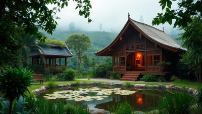 Penginapan Unik di Laos