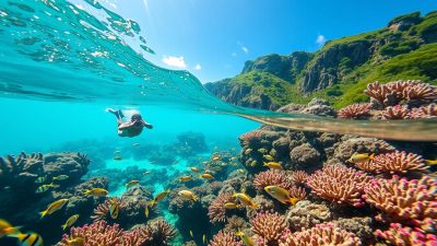 aktivitas snorkeling di Madagaskar