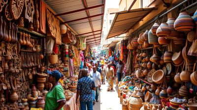 Pasar Sandaga di Dakar Pasar Sandaga di Dakar