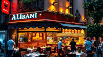 Restoran Albania di Luar Negeri