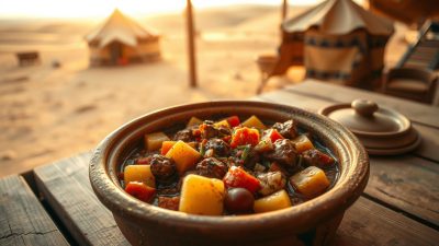 Tajine Hidangan Tradisional Arab Sahrawi
