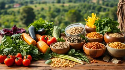 makanan vegan Afrika Tengah